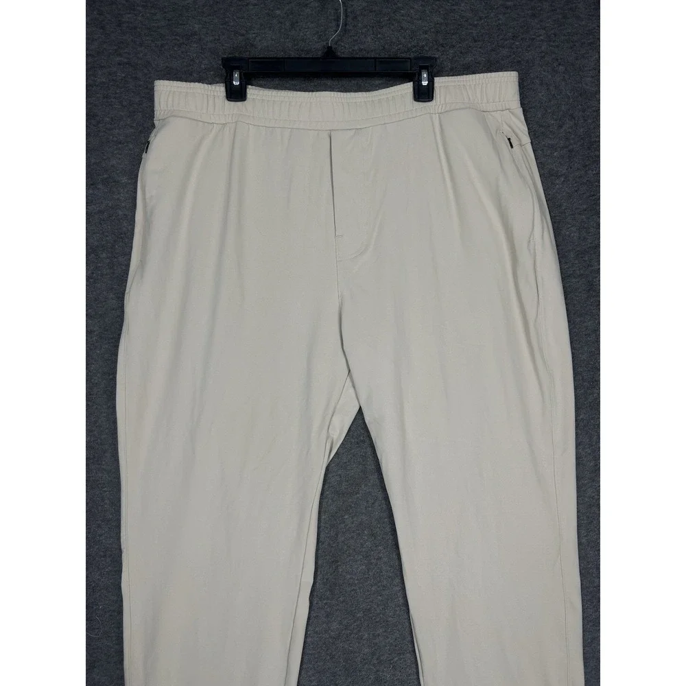 Public Rec Pants Mens 44x32 Beige All Day Every Day Gamechanger‎ drawstring